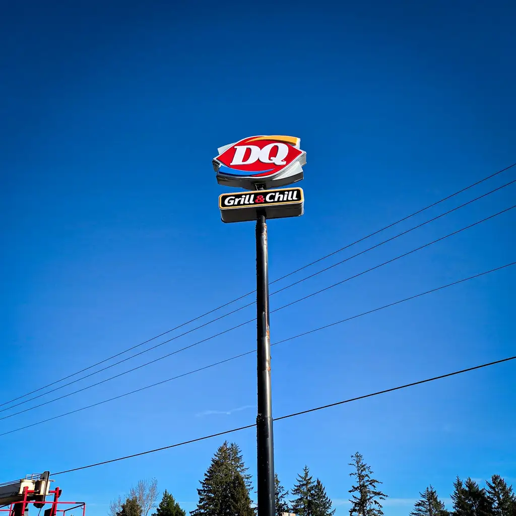 Dairy Queen Grill & Chill sign, Vancouver, WA